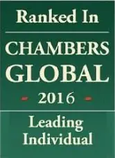 Chambers Global Leading Individual 2016