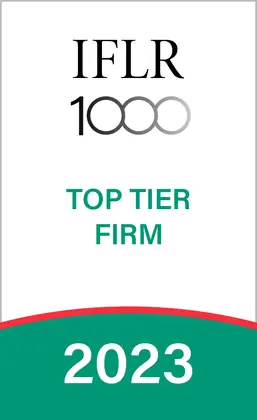 IFLR1000 Top Tier Firm 2023