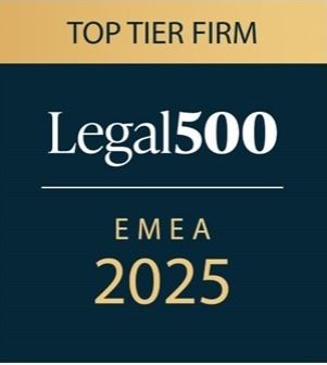 Legal 500 EMEA Top Tier Firm 2025
